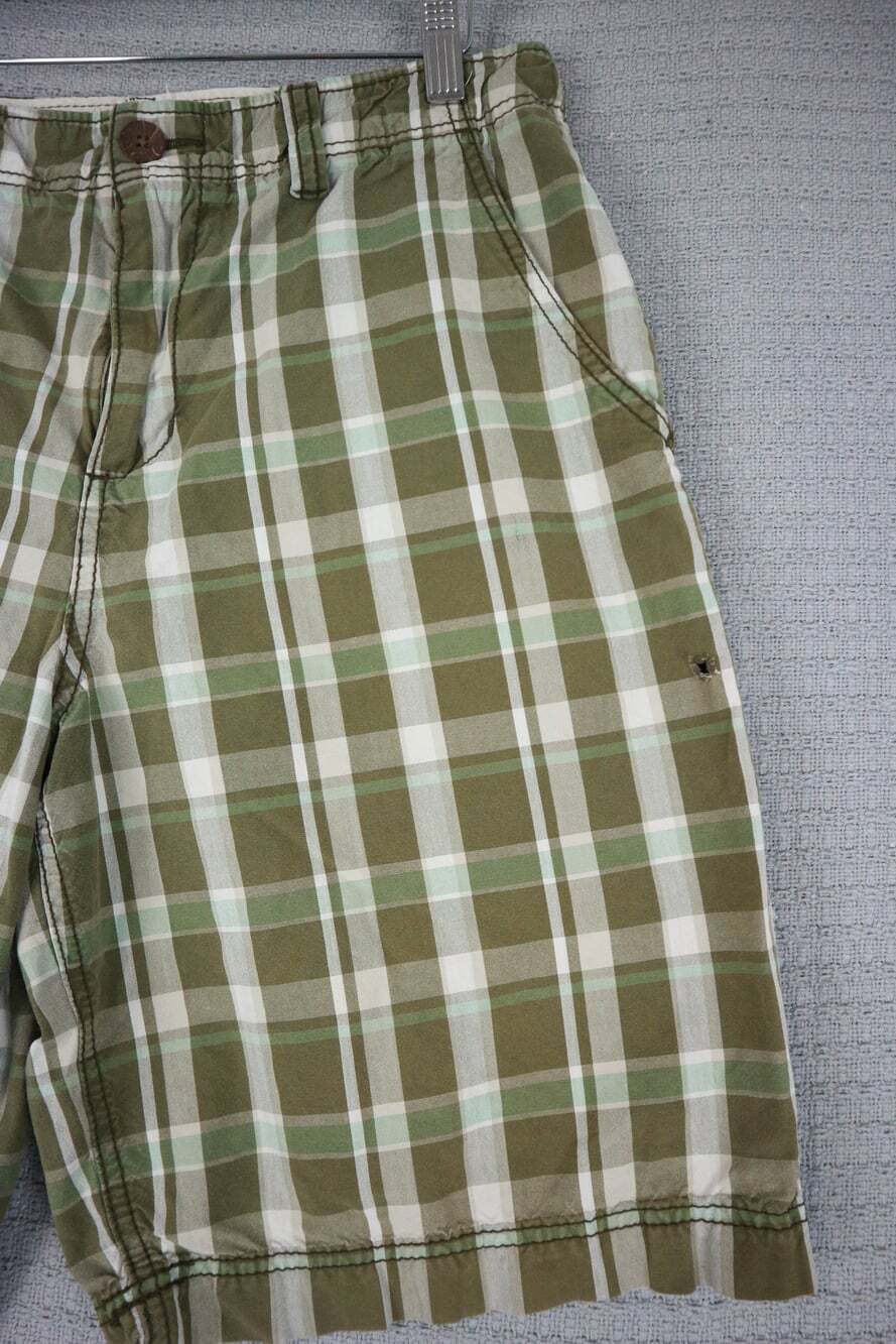Foot Locker Plaid Checkered Shorts Mens 30W - Picture 3 of 5
